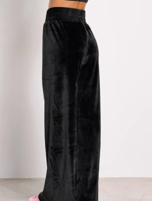 BodyTalk Velour Wide Leg Γυναικείο Παντελόνι Φόρμας 1242-903900-00100 - Image 2