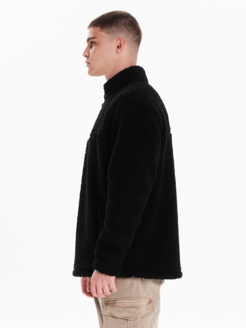 Emerson Sherpa Pullover Ανδρικό Φούτερ 242.EM280.12 Black - Image 5