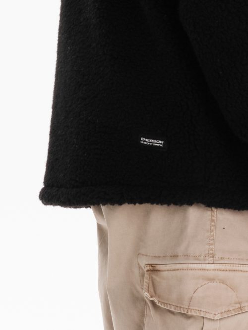 Emerson Sherpa Pullover Ανδρικό Φούτερ 242.EM280.12 Black - Image 6