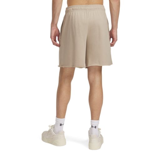 Under Armour Rival Terry Logo 8In Shorts 1390147-299 - Image 2