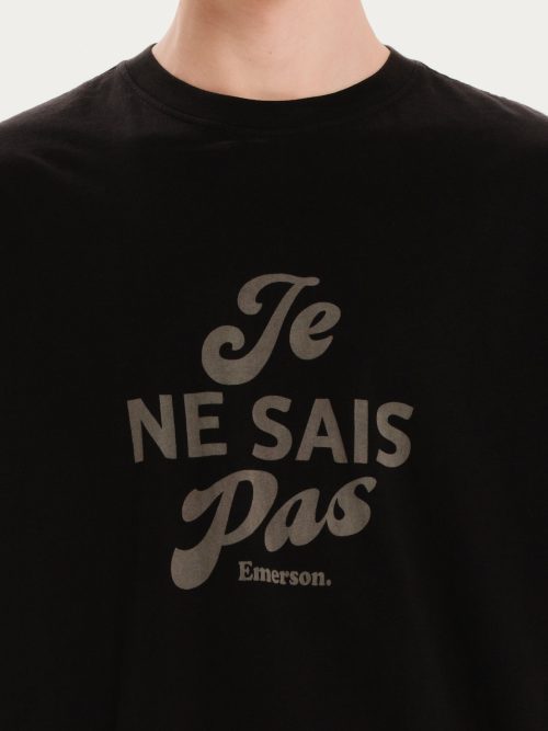 Emerson Ανδρικό T-shirt 251.EM33.32 Black - Image 5