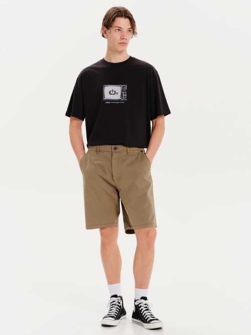 Emerson Ανδρικό Ελαστικό Chino Σορτς 251.EM46.46 D. Beige - Image 4
