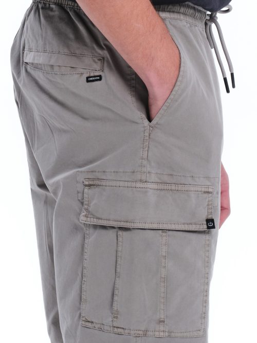 Emerson Ανδρικό Ελαστικό Cargo Σορτς 251.EM47.17 Grey 2 - Image 5