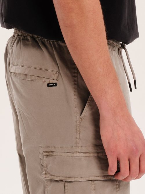 Emerson Ανδρικό Ελαστικό Cargo Σορτς 251.EM47.17 Light Beige - Image 6