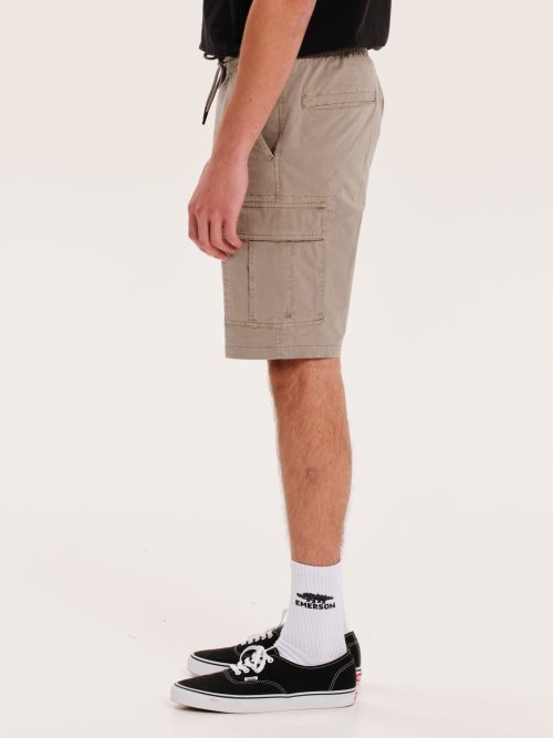 Emerson Ανδρικό Ελαστικό Cargo Σορτς 251.EM47.17 Light Beige - Image 7