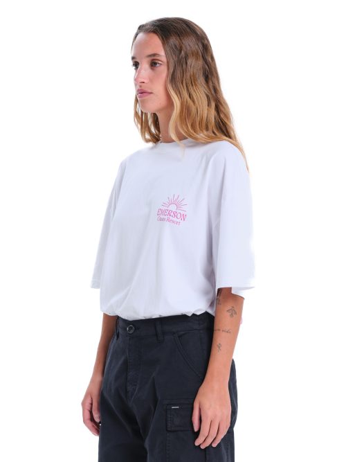 Emerson Γυναικείο Oversized T-Shirt 251.EW33.60 WHITE - Image 2