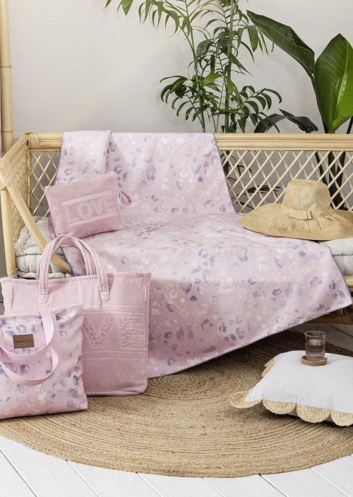 Nima Microfiber Πετσέτα Θαλάσσης Riva Salty Love 90×160 - Image 2