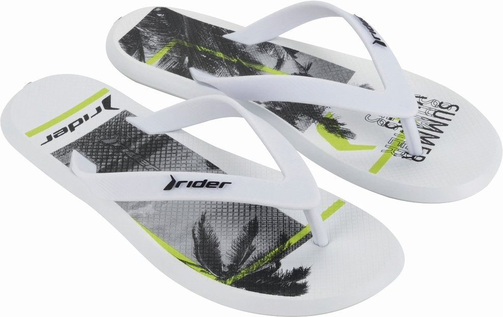 Rider Surfer Ανδρική Σαγιονάρα 780-25022 White/Black/Green