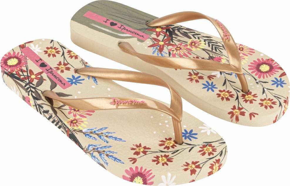 Ipanema Γυναικεία Σαγιονάρα 780-25331 Beige/Gold