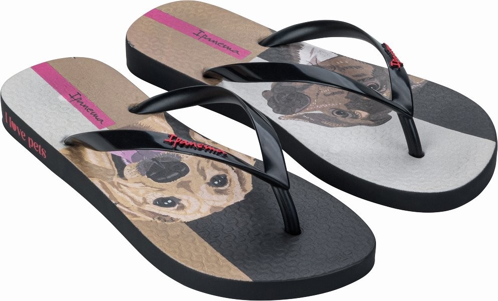 Ipanema Γυναικεία Σαγιονάρα 780-25393 Black/Brown/Pink