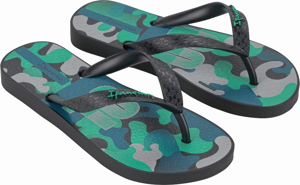Ipanema Classic Παιδικές Σαγιονάρες 780-25429 Black/Green/Blue