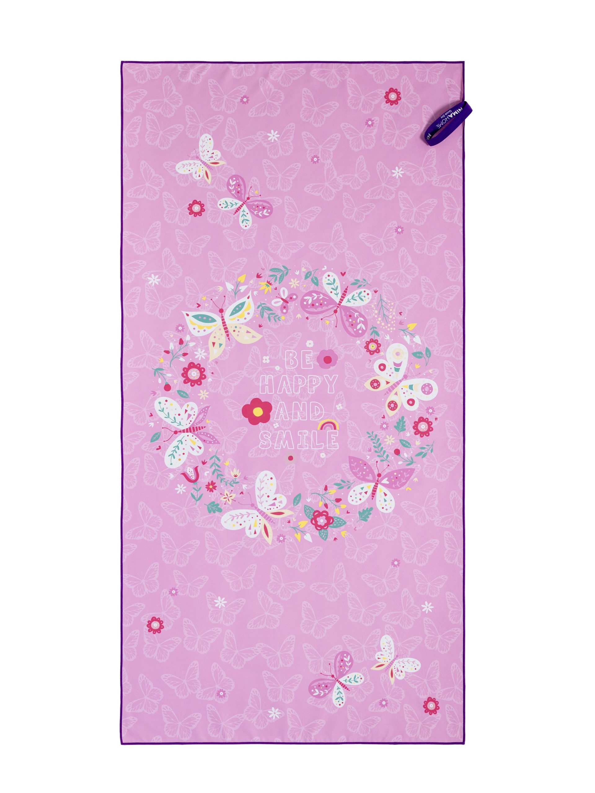 Nima Πετσέτα Θαλάσσης Παιδική Riva Be Happy 70×140