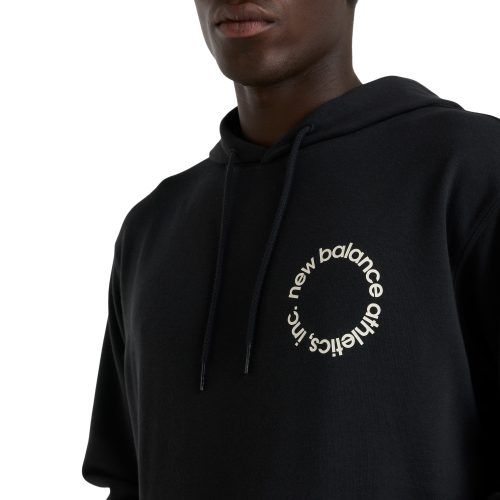 New Balance Circular Logo Hoodie MT51916BK - Image 4