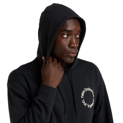 New Balance Circular Logo Hoodie MT51916BK - Image 6