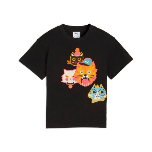Puma Moody Cat Graphic Tee Παιδικό T-Shirt 632206-01 - Image 7