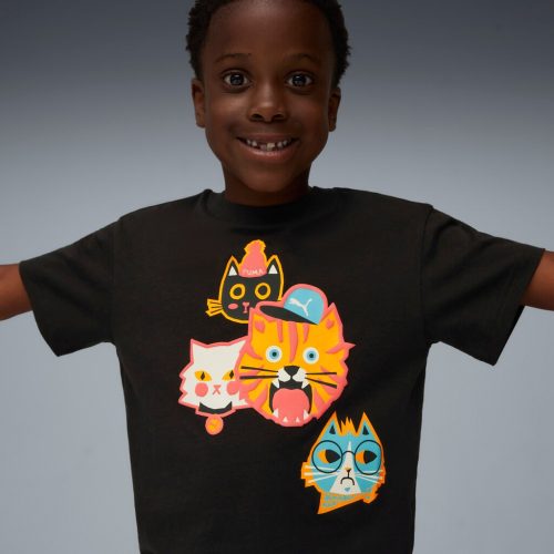 Puma Moody Cat Graphic Tee Παιδικό T-Shirt 632206-01 - Image 4