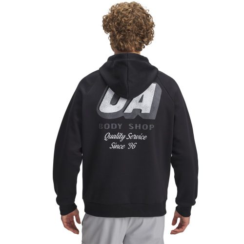 Under Armour Rival Hbr Logo Fleece Hoodie 6003955-001 - Image 2