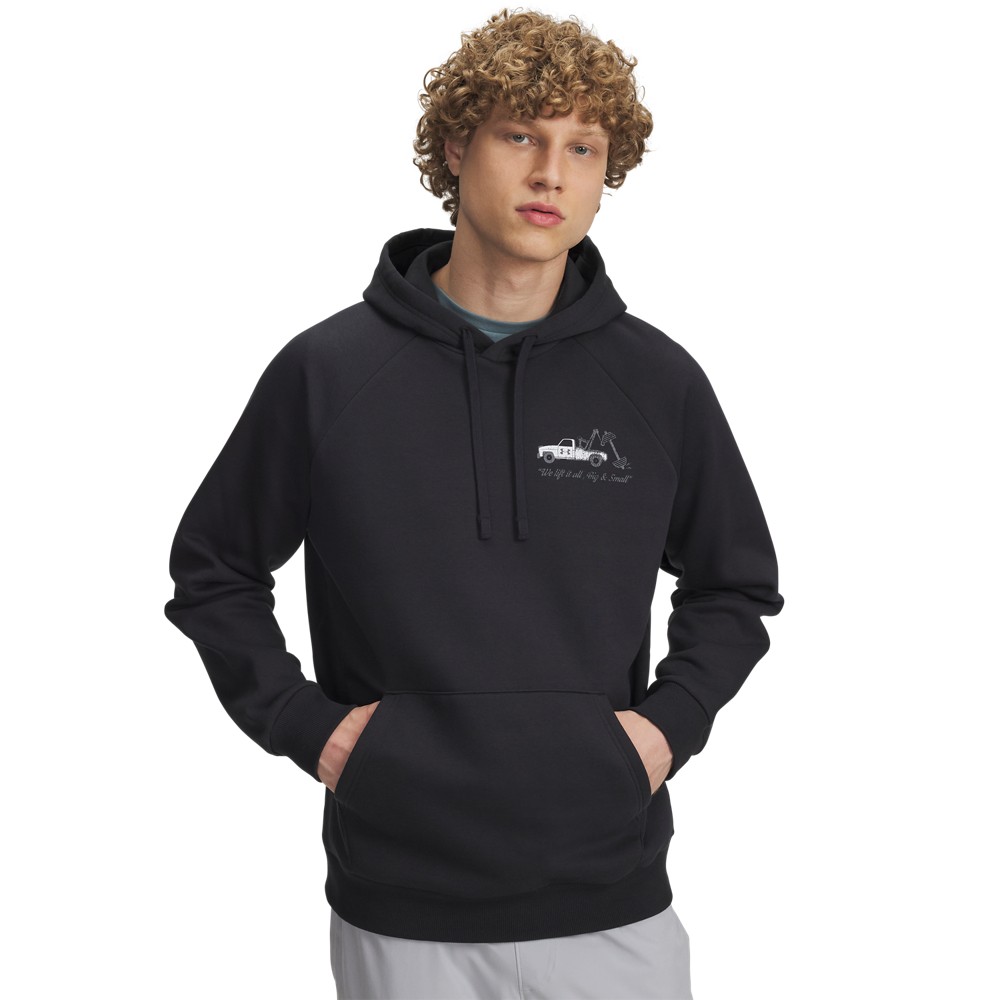 Under Armour Rival Hbr Logo Fleece Hoodie 6003955-001