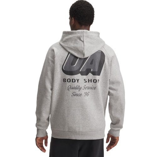 Under Armour Rival Fleece Hbr Logo Hoodie 6003955-011 - Image 2