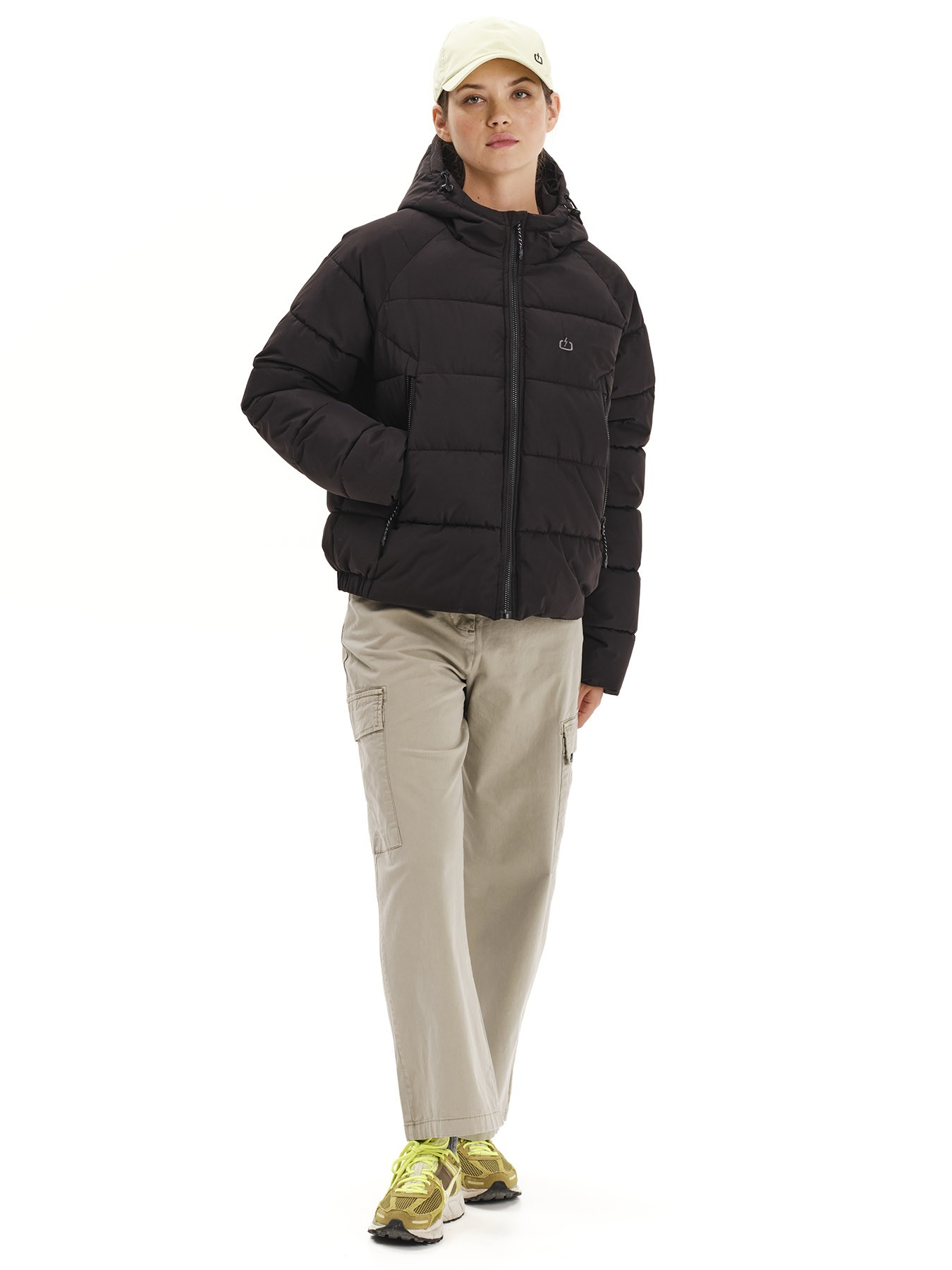 Emerson Γυναικείο Μπουφάν Με Κουκoύλα Hooded Puffer 252.EW10.91 Black - Image 4