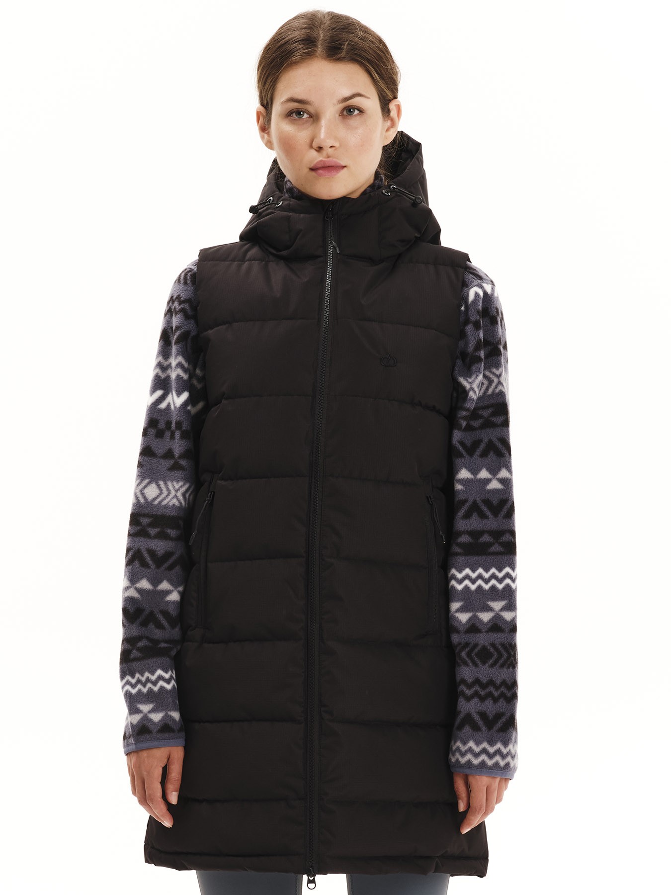 Emerson Γυναικείο Μακρύ Αμάνικο Μπουφάν Puffer 252.EW10.93 Black