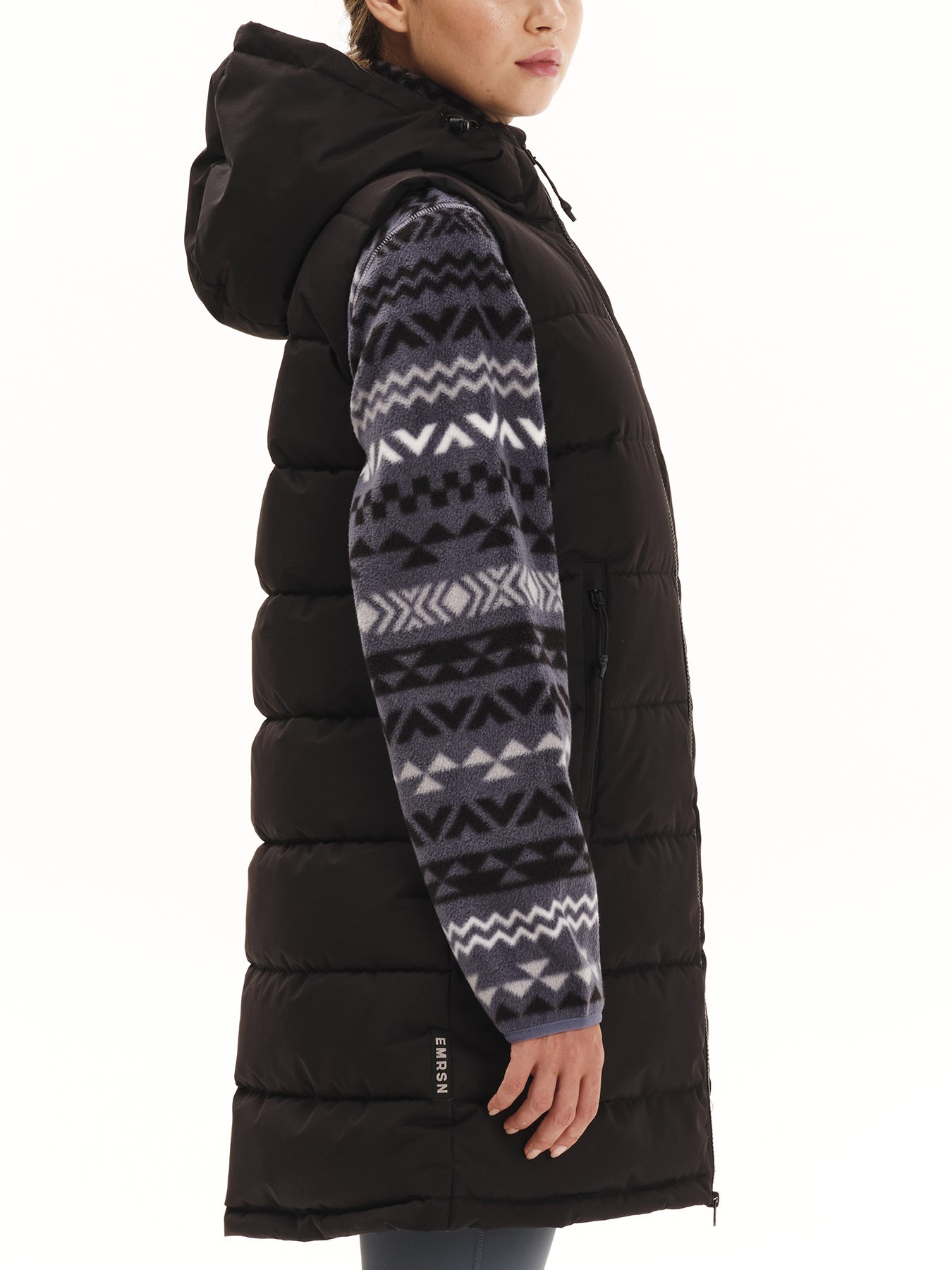 Emerson Γυναικείο Μακρύ Αμάνικο Μπουφάν Puffer 252.EW10.93 Black - Image 5