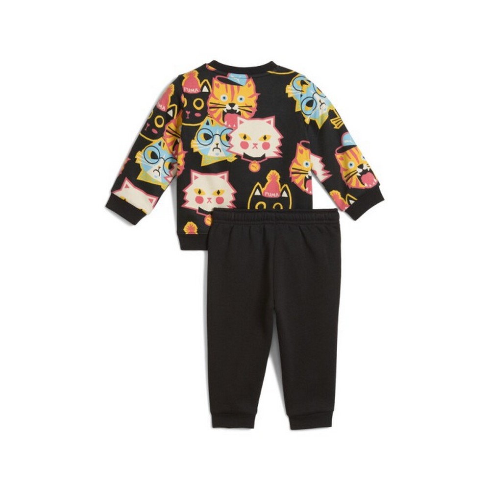 Puma Minicats Moody Cat AOP Crew Set Inf 633405-01 - Image 2