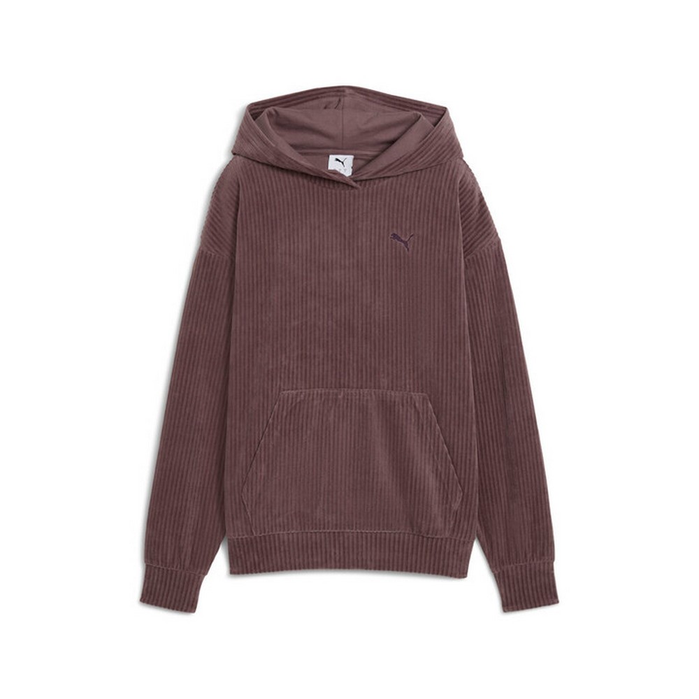 Puma Ess Elevated Comfort Velour Rib Hoodie 688107-88 - Image 4