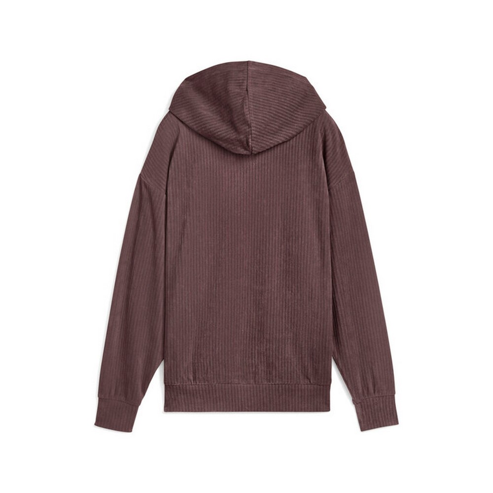 Puma Ess Elevated Comfort Velour Rib Hoodie 688107-88 - Image 5