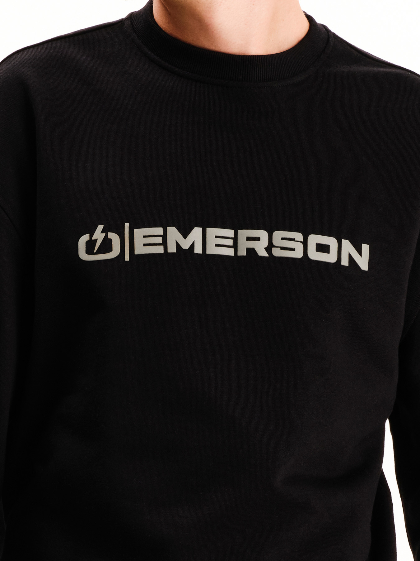 Emerson Crew Neck Ανδρικό 252.EM20.03 Black - Image 6