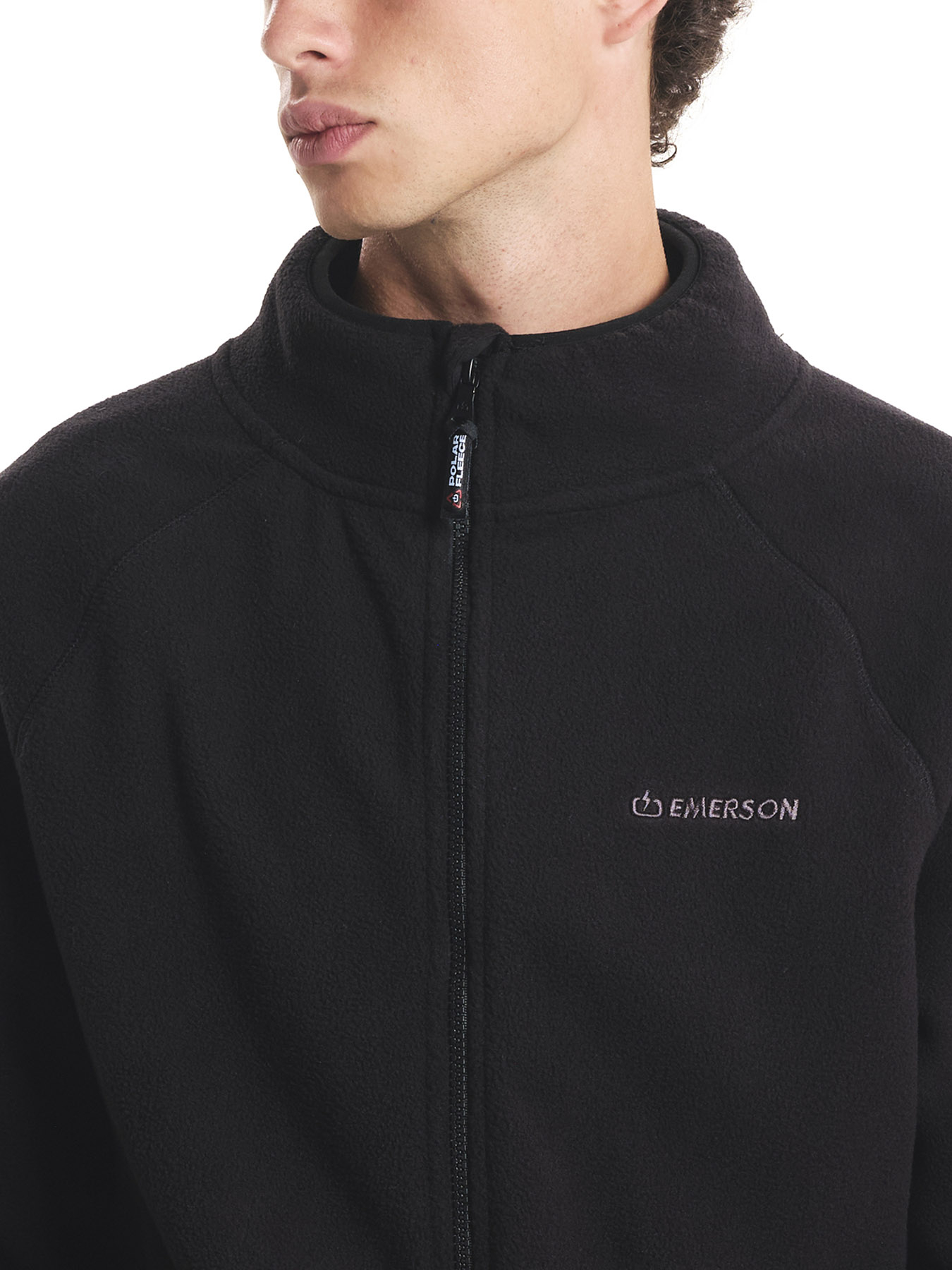 Emerson Full Zip Fleece Ανδρικό 252.EM29.19 Black - Image 6