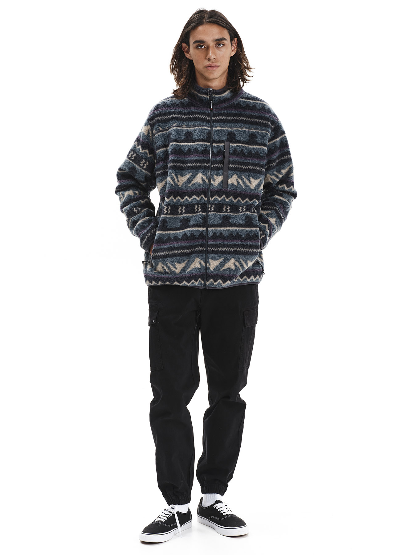 Emerson Full Zip Fleece Ανδρικό 252.EM290.122 PR538 Blue - Image 4