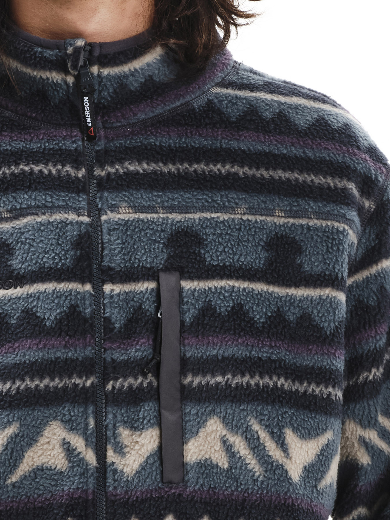 Emerson Full Zip Fleece Ανδρικό 252.EM290.122 PR538 Blue - Image 6