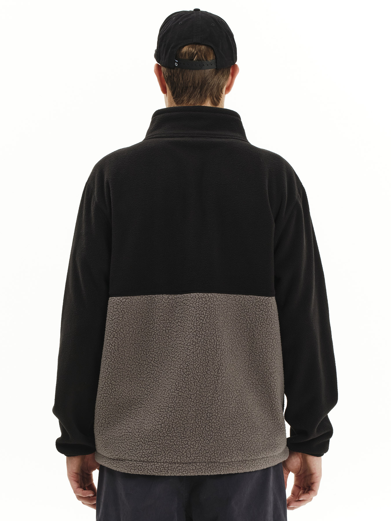 Emerson Full Zip Fleece Ανδρικό 252.EM290.27 D.Grey Black - Image 3