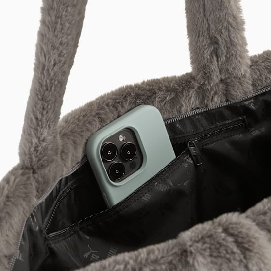 Puma Up Faux Fur Shopper Τσάντα Ώμου 091712-03 - Image 5