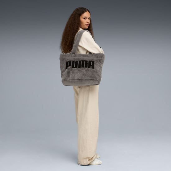 Puma Up Faux Fur Shopper Τσάντα Ώμου 091712-03