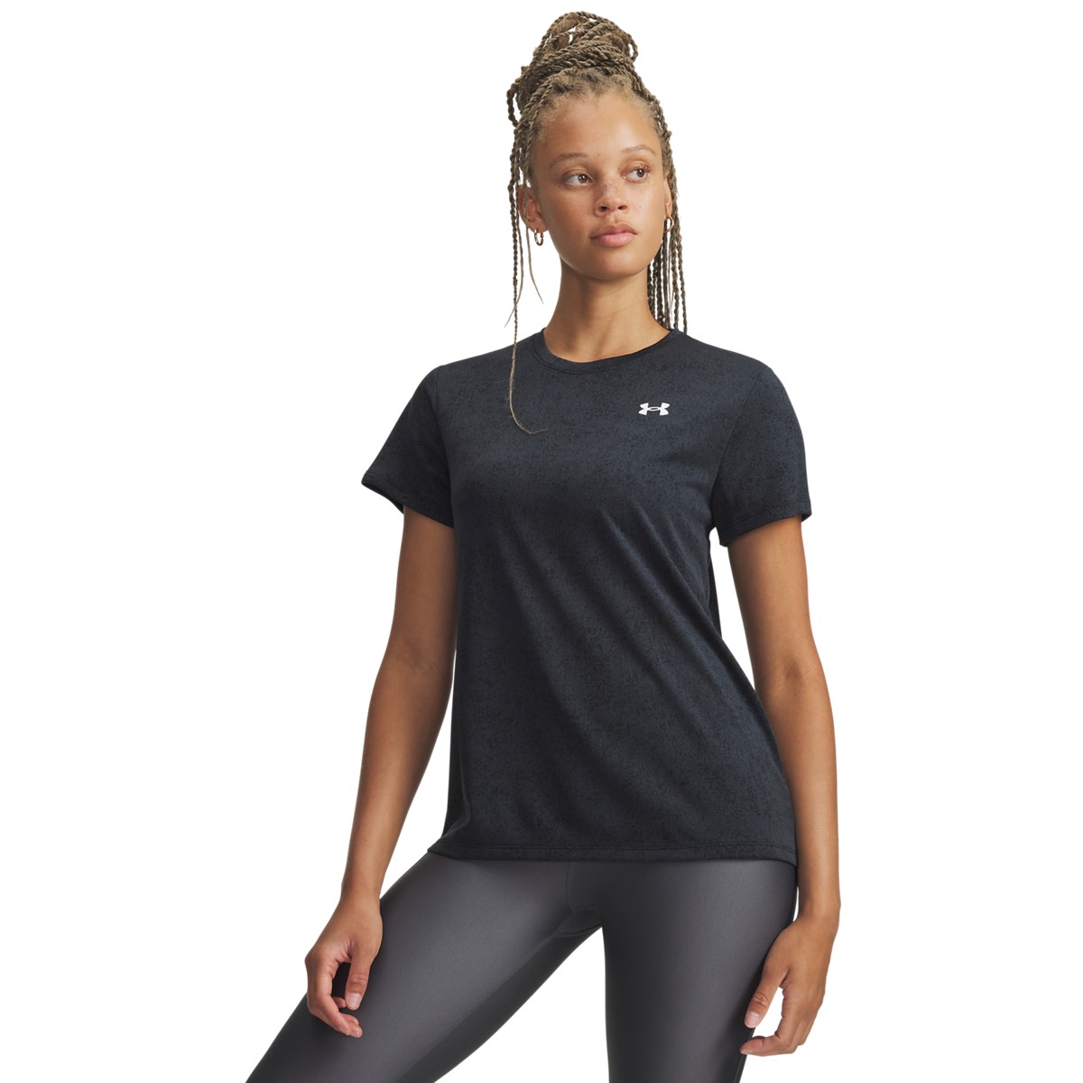 Under Armour Tech Pixelate Γυναικείο T-Shirt 6012302-001