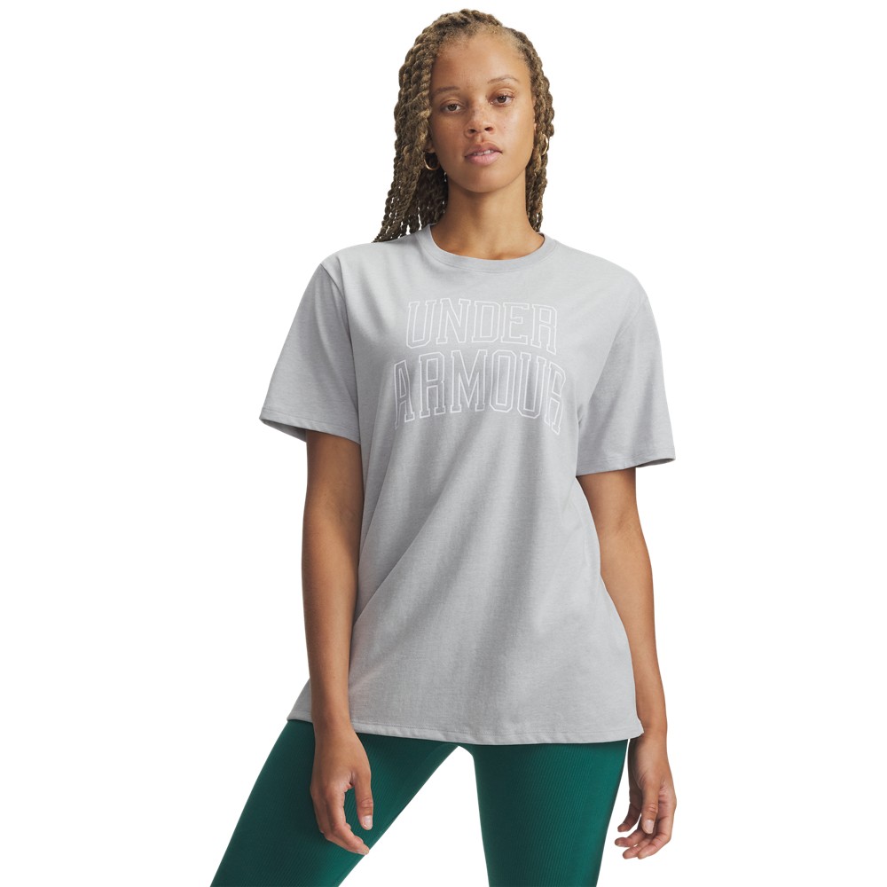 Under Armour Rival Oversized Campus Γυναικείο T-Shirt 6007883-012
