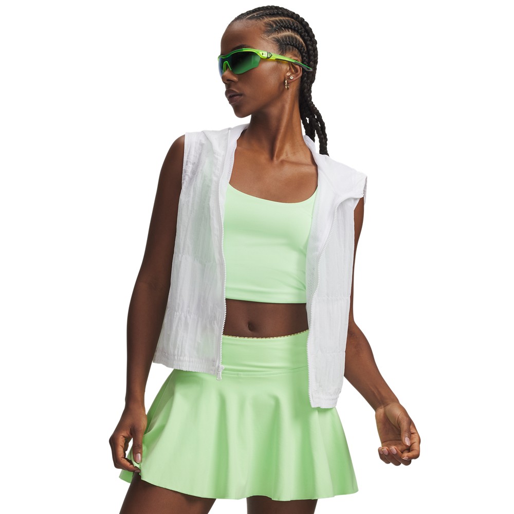 Under Armour Rival Woven Ruched Vest Γυναικείο Αμάνικο 6009679-100