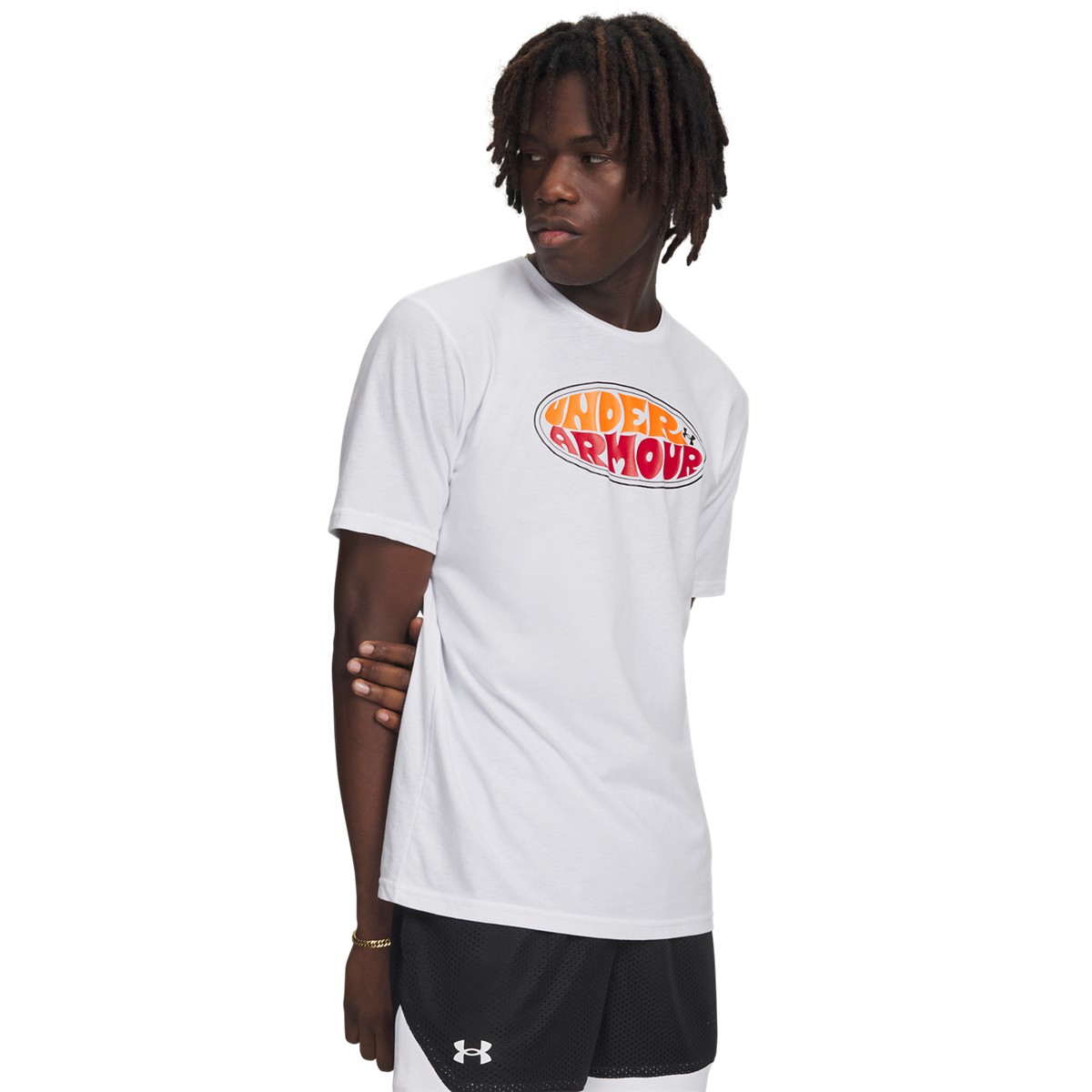 Under Armour Oval Logo Ανδρικό  T-shirt 6011075-100