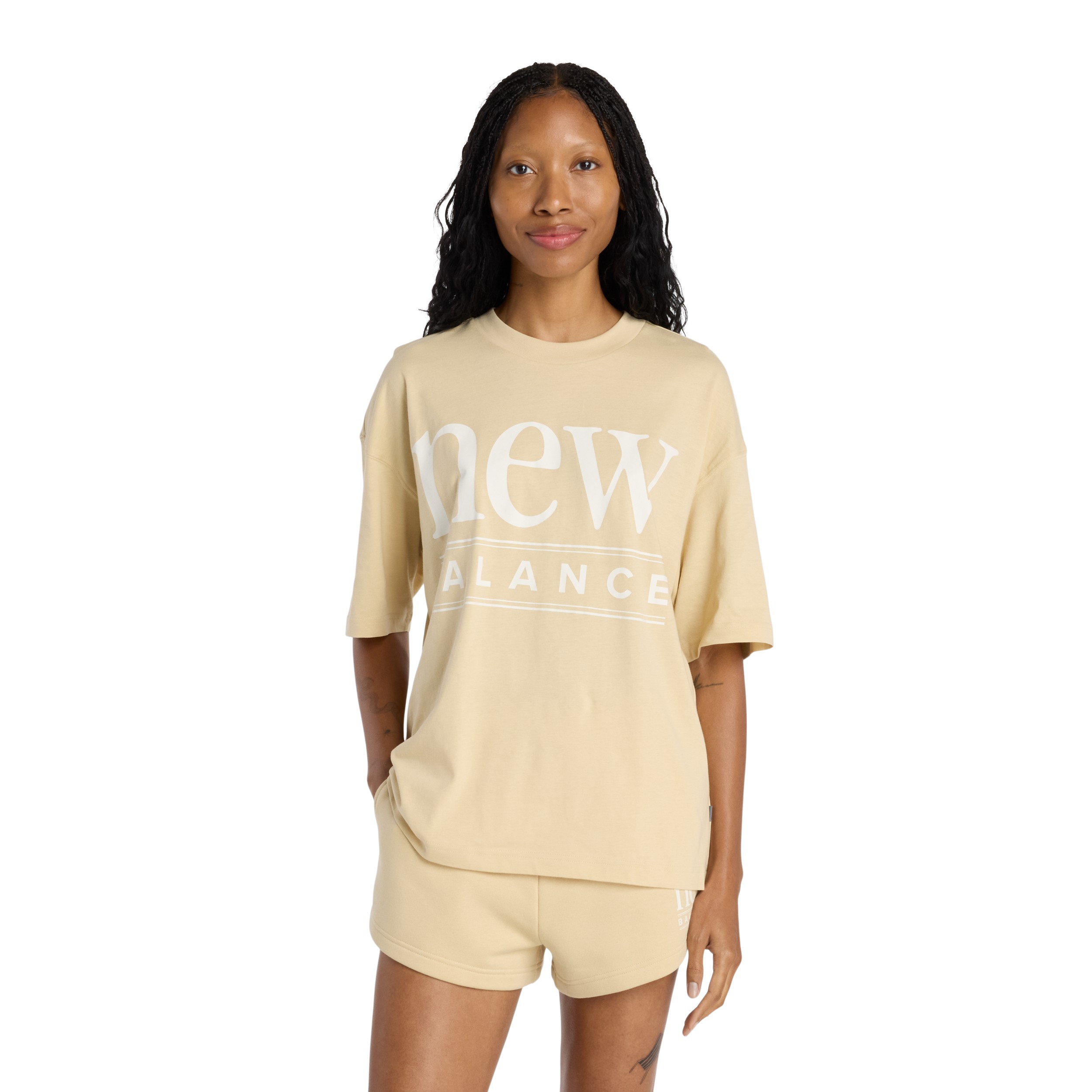 New Balance Reimagined Oversized Γυναικείο T-Shirt WT61U5F6