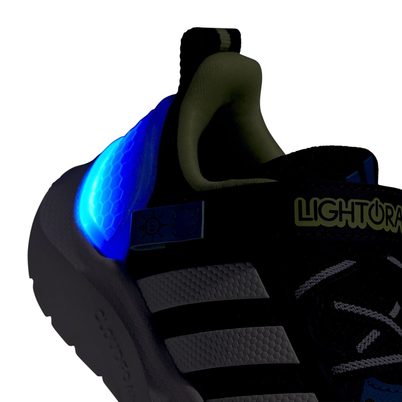 Adidas Lightorama Court Toddler Shoes με φωτάκια KJ9716 - Image 8