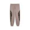 Puma Animal Comfort Fleece Γυναικείο Παντελόνι Φόρμας 637612-81 - Image 4