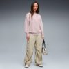 Puma ESS Logo Oversized Crew FL Γυναικείο Φούτερ 685400-49 - Image 3